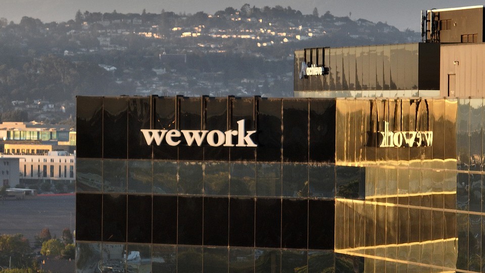 A WeWork in San Mateo, California
