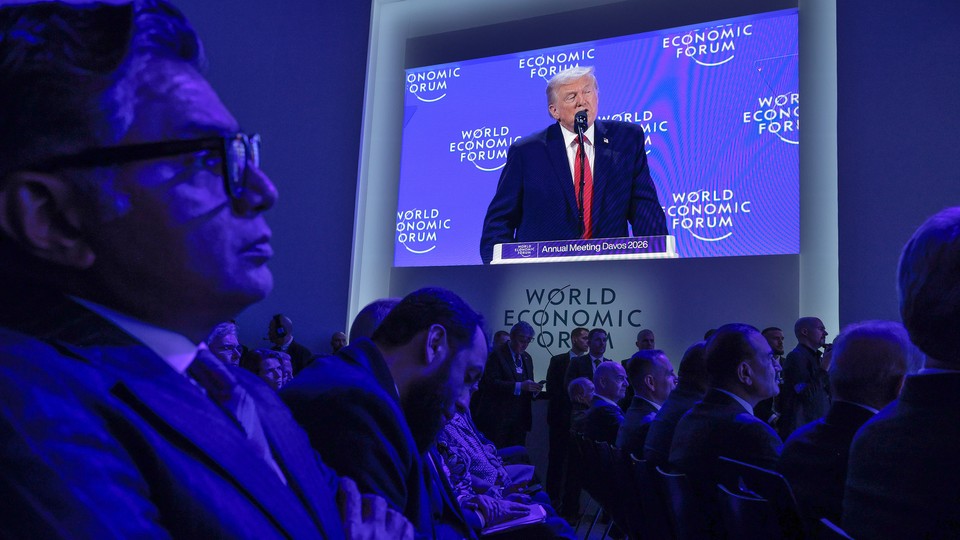 Trump speaking at World Economic Forum