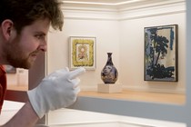 "Masterpieces in Miniature," a model-art gallery that features 80 original miniature works of art