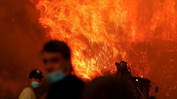 Photos: Wildfires Rage Across Southern Europe
