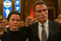 Keri Russell and Rufus Sewell in Netflix's 'The Diplomat'