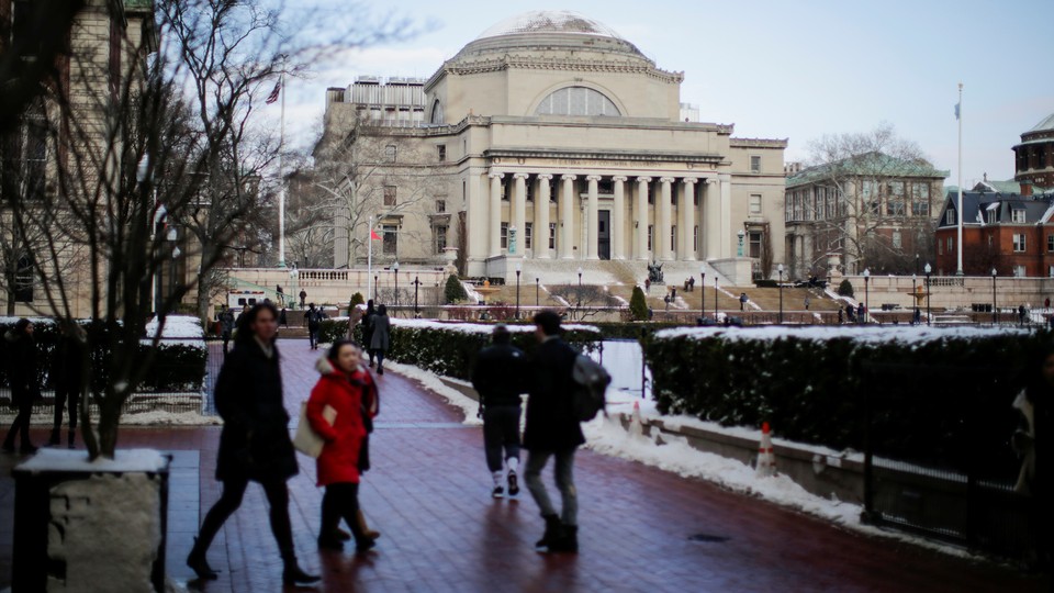 The library of Columbia University