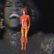 hologram of Whitney Houston performing