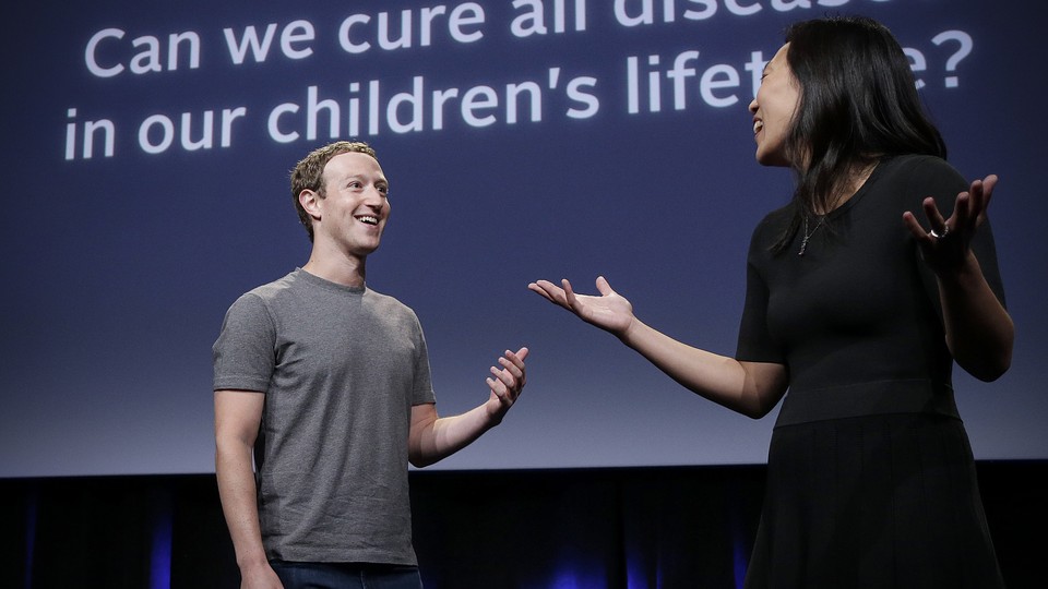 Mark Zuckerberg and Priscilla Chan