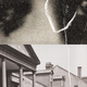 photo-illustration with archival photos of a woman's eyes and a New Orleans street scene