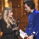 Stevie Nicks and Harry Styles at the Rock and Roll Hall of Fame induction ceremony in 2019.