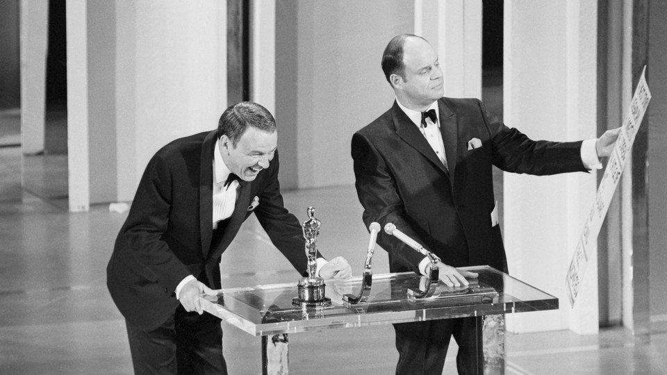 Frank Sinatra and Don Rickles at the 41st Academy Awards