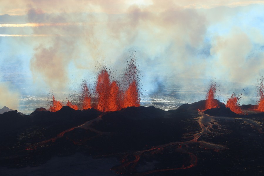 The Eruptions of Iceland's Bardarbunga Volcano - The Atlantic