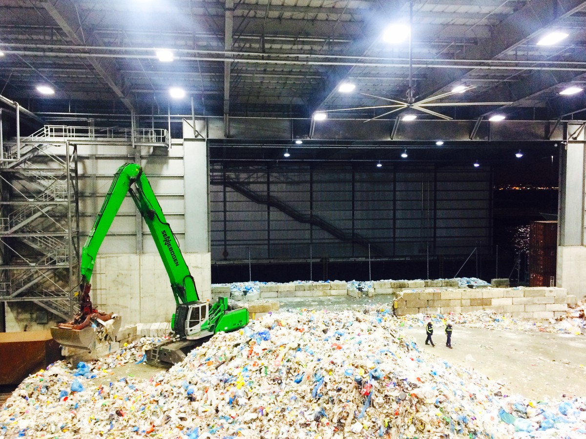 the journey of a plastic bottle after you drop it into a recycle bin the atlantic