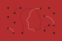 An illustration of human silhouettes