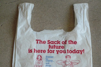 First plastic bag hot sale