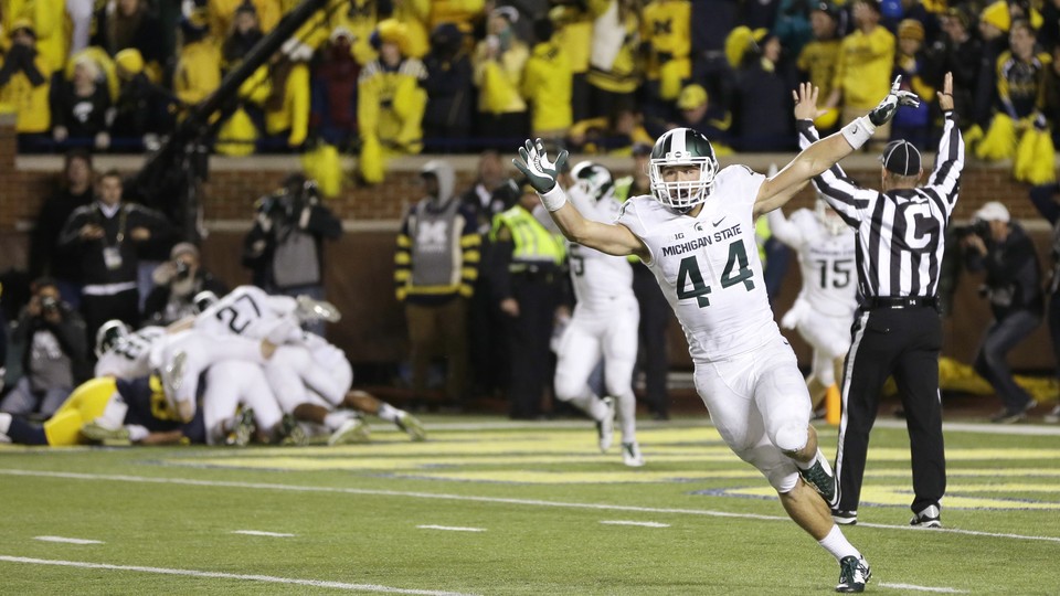 Michigan State Beats Michigan in a College Football Miracle - The Atlantic