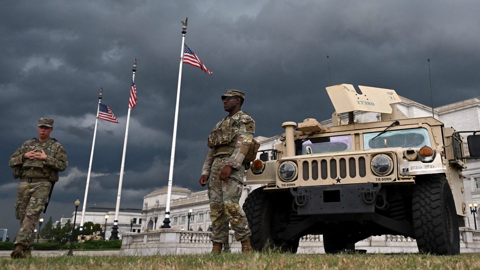 National Guard troops in DC