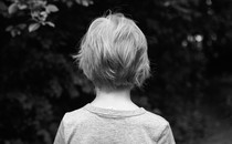 The back of a child's head