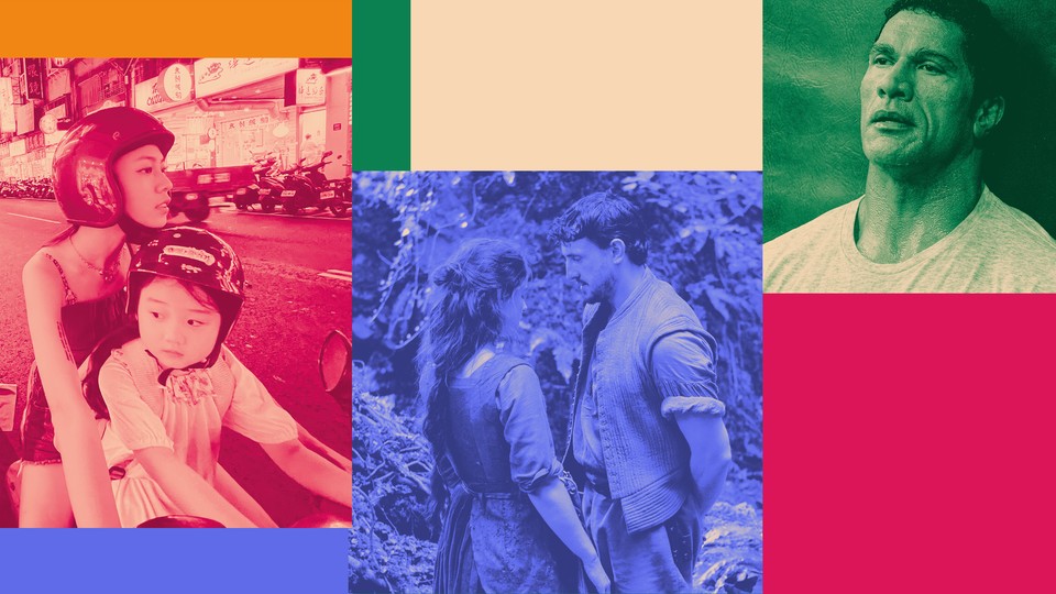 Collage of film stills