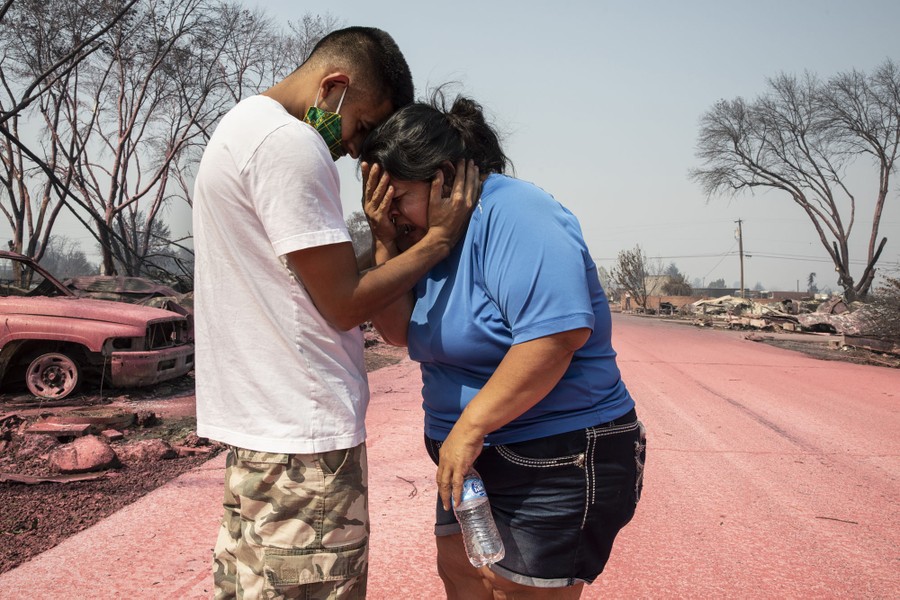 Photos Oregon Communities Devastated By Wildfires The Atlantic
