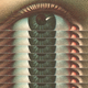 illustration of a repeated eye layered on top of another