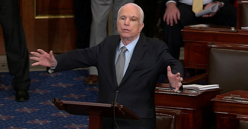 John McCain's Incongruous Speech - The Atlantic