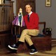 Fred Rogers and a puppet