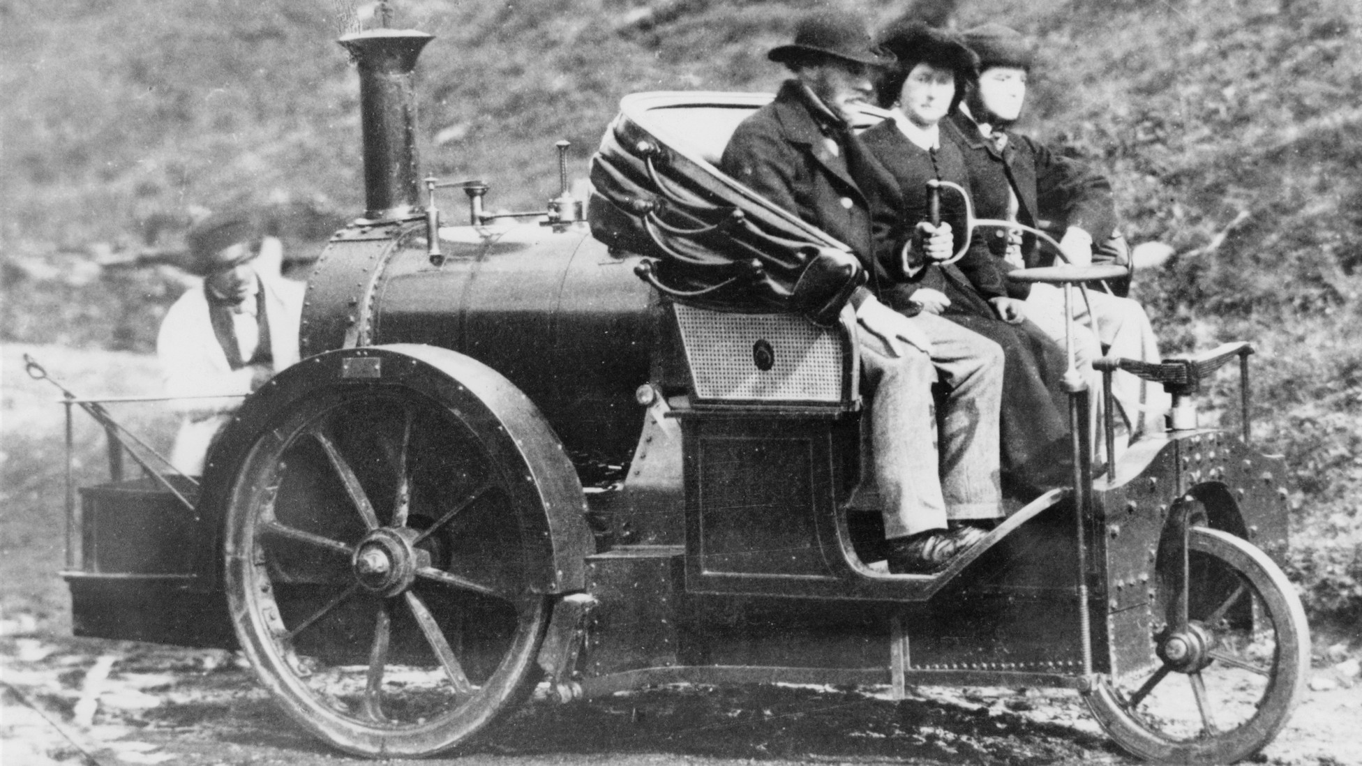 what was the first recorded car crash