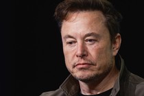 Elon Musk, looking pensive and defeated