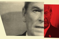 Side-by-side photos of Ronald Reagan and Donald Trump