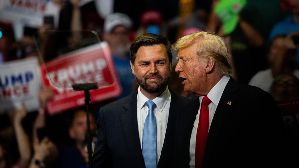 Donald Trump and J. D. Vance