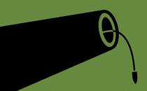 An illustration of a cannon