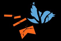 Broken Twitter and Substack logos