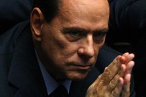 A portrait of Silvio Berlusconi