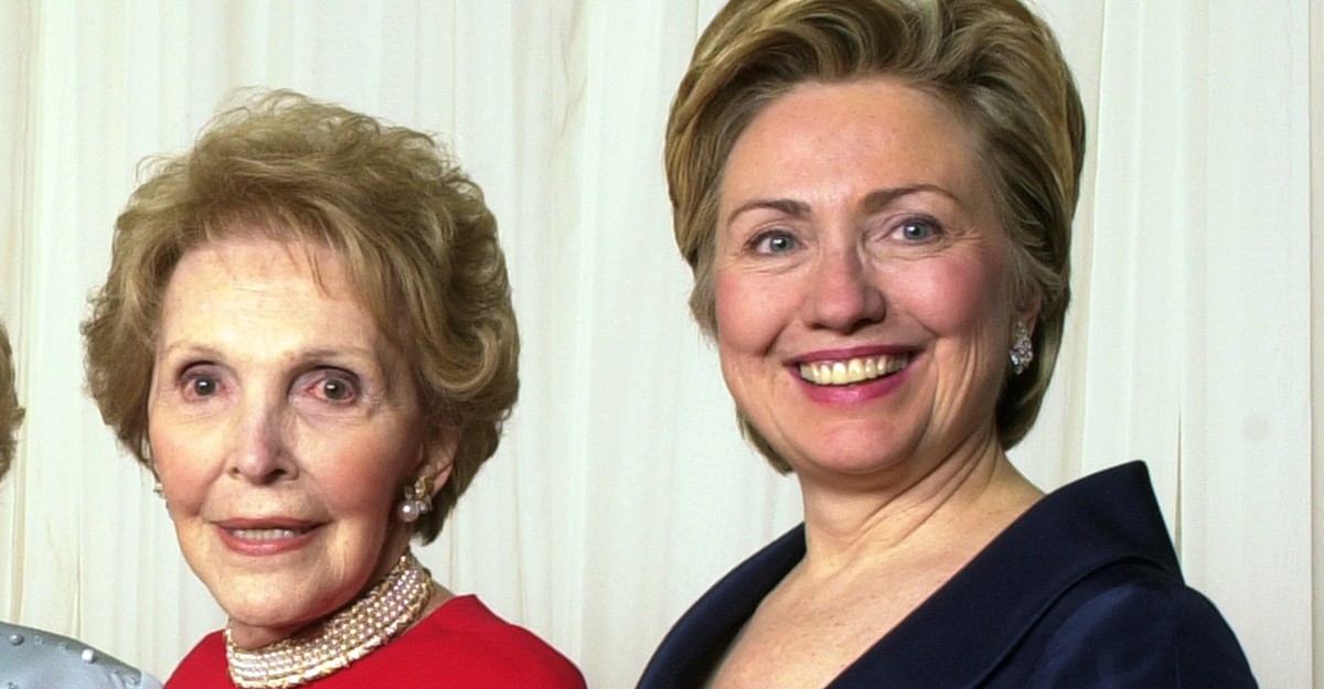 Gaffe Track Hillary Clinton Praises Nancy And Ronald Reagan On Aids The Atlantic 5101