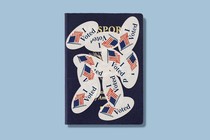 A passport covered with "I Voted" stickers