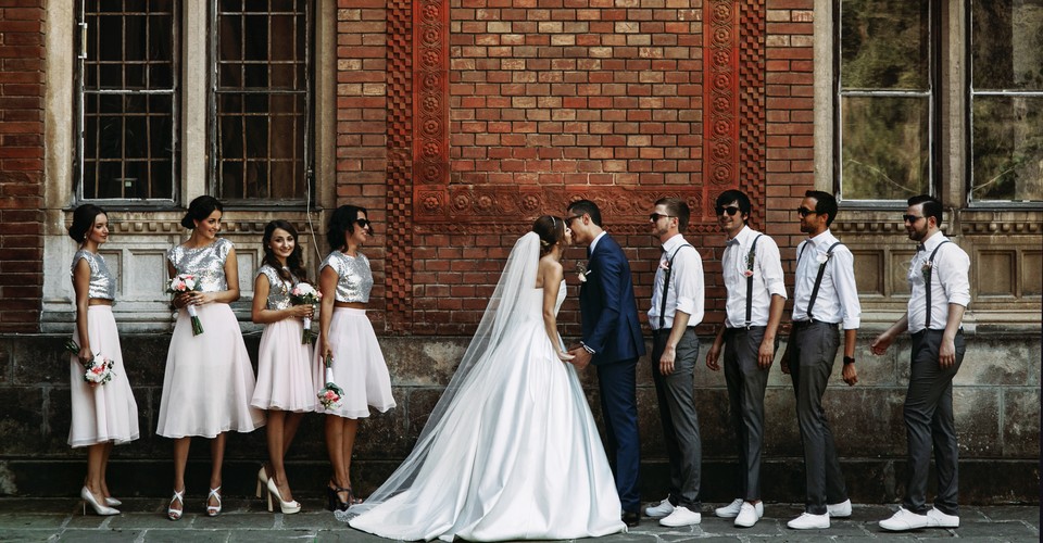 Why Wedding Parties Are Still Single Sex The Atlantic