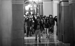 Protesters storm the Capitol.
