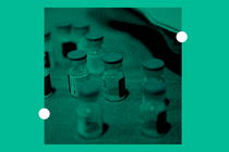 Vials of vaccines