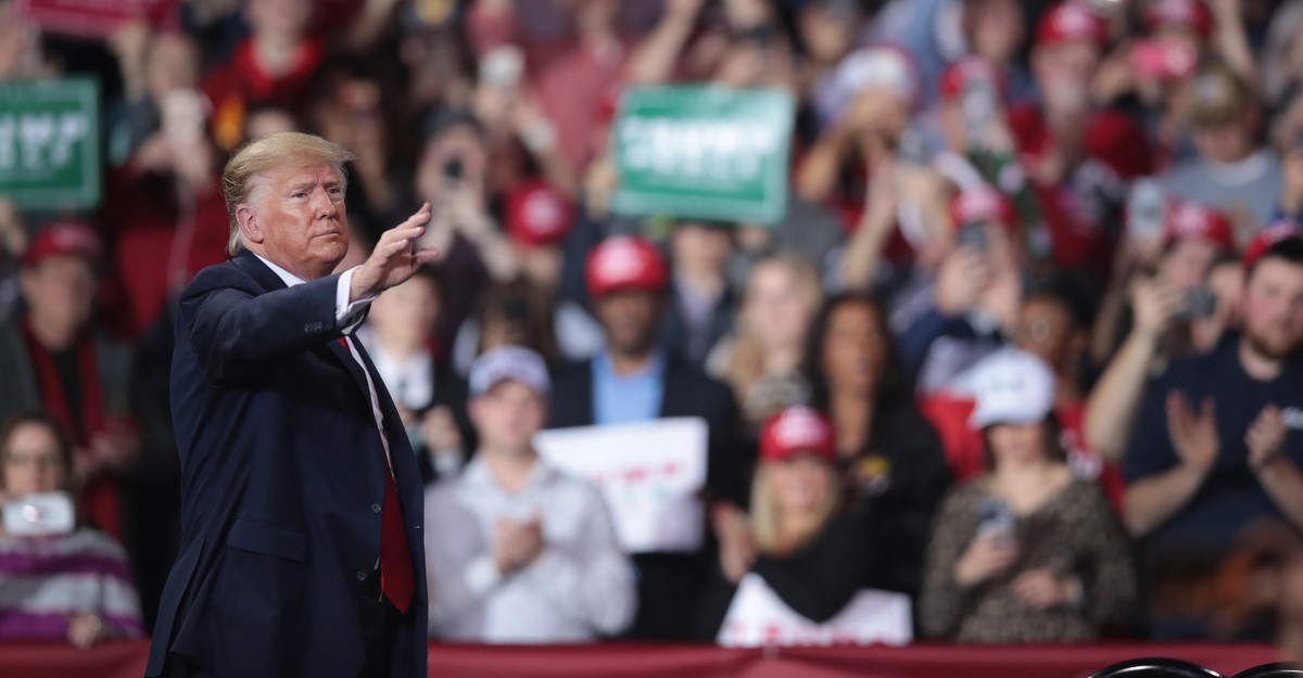 Trump's First Rally After Impeachment Was Chaotic - The Atlantic