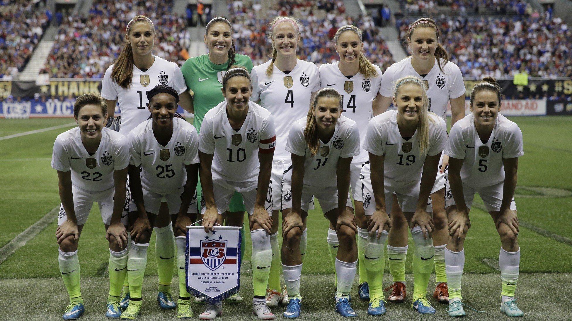 Women's Soccer Players Accused U.S. Soccer of Pay Discrimination The