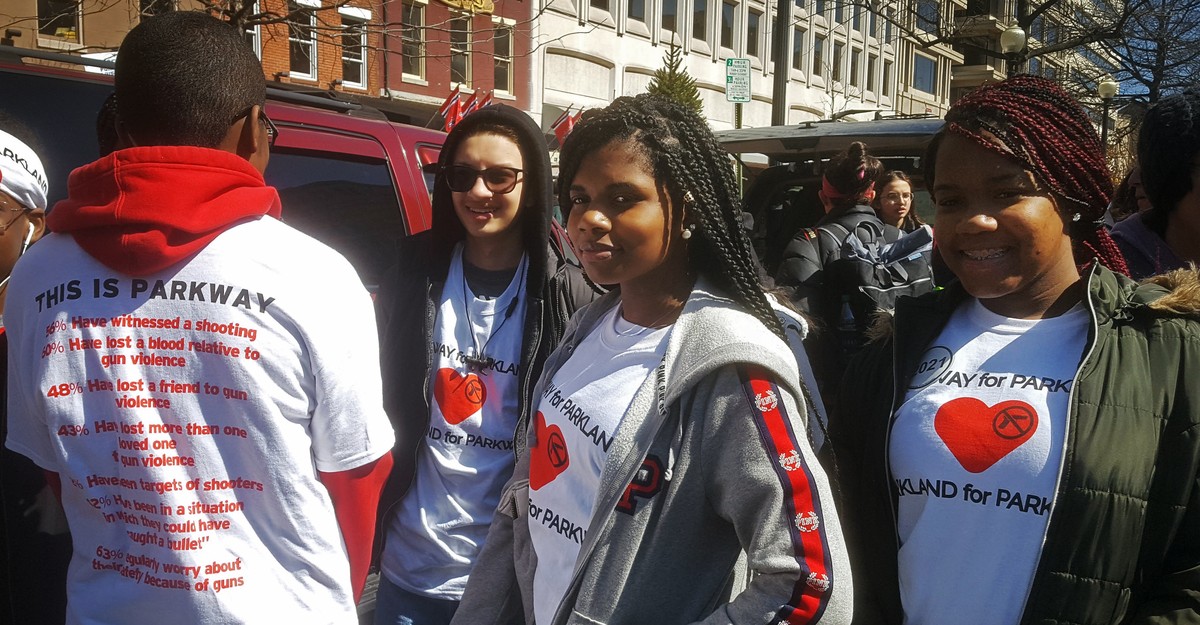 Students March For Reducing Gun Violence In Chicago And Philadelphia ...