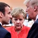 Angela Merkel, Emmanuel Macron, and Donald Trump are more and more at odds on international affairs.