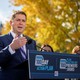 Andrew Scheer delivers a speech in Quebec City.