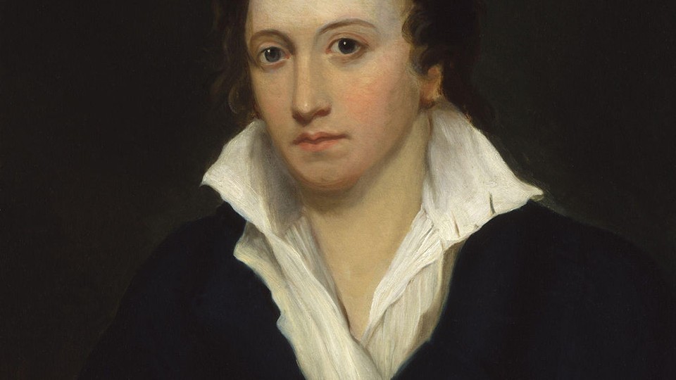 The bard of abundance, as depicted in an 1819 portrait by Alfred Clint