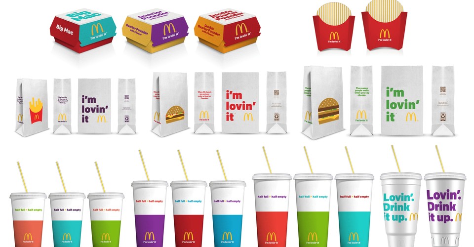 McDonald's Releases New Takeout Bags Featuring "I'm Lovin' It" Slogan