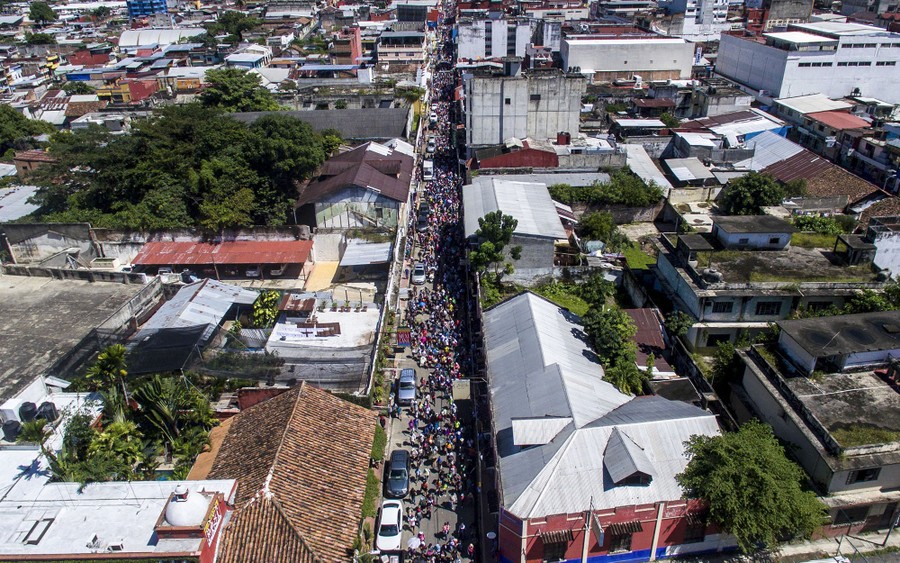 Photos Of The Migrant Caravan - The Atlantic