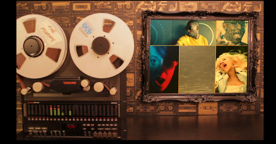 Retro Sound Technology Meets Modern Pop in a Dizzying Audio/Video Remix