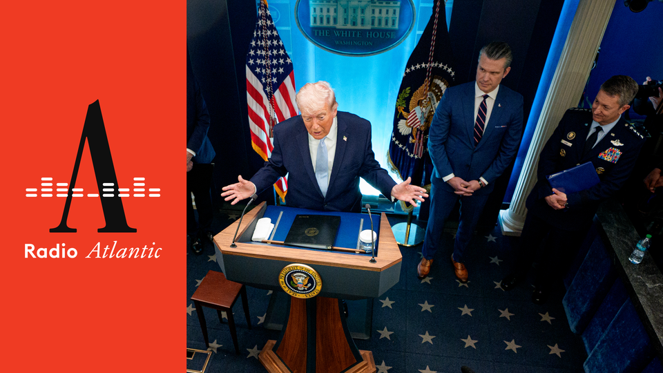 Donald Trump holds a news conference with military officials on the mission to rescue a downed airman in Iran.