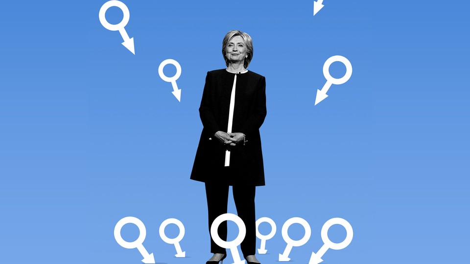Photoillustration of Hillary Clinton