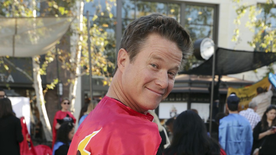 Billy Bush seen at The Lollipop Super Hero Walk 2017 benifiting the Lollipop Theatre Network at The Grove shopping center in April of 2017, in Los Angeles.