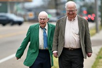 Brothers Donald, left, and Oliver Triplett