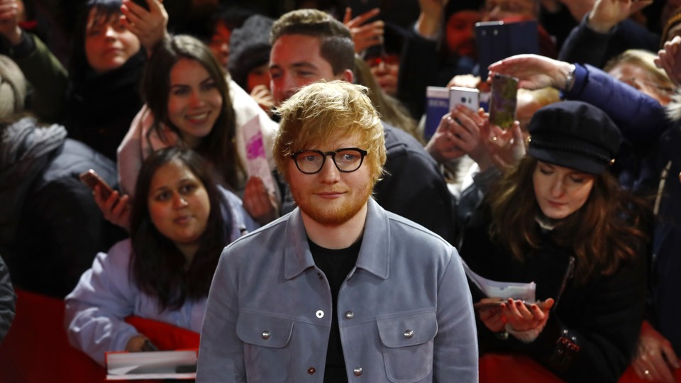 Ed Sheeran at the 68th Berlin International Film Festival Berlinale