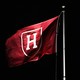 Photo of the Harvard flag